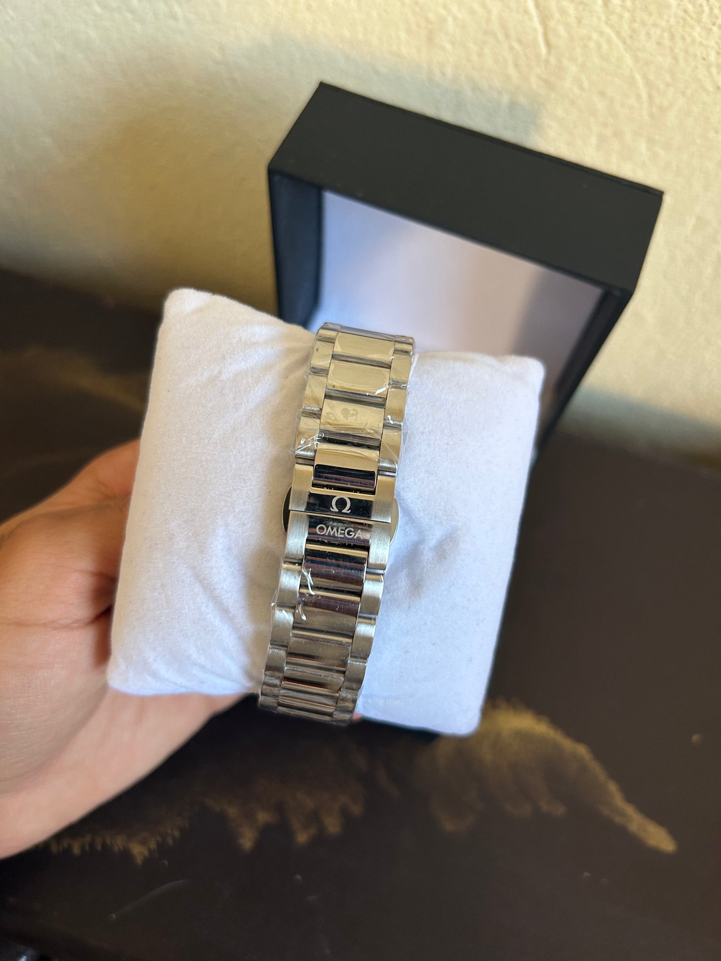 Omega Homme Seamaster – Tableau Bleu Ciel Acier