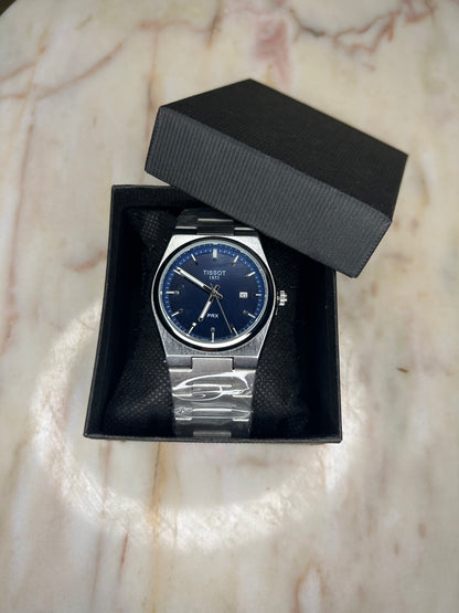 Tissot Montre Homme bleu nuit