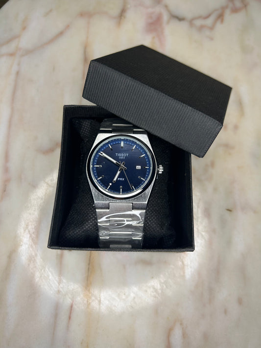 Tissot Montre Homme bleu nuit