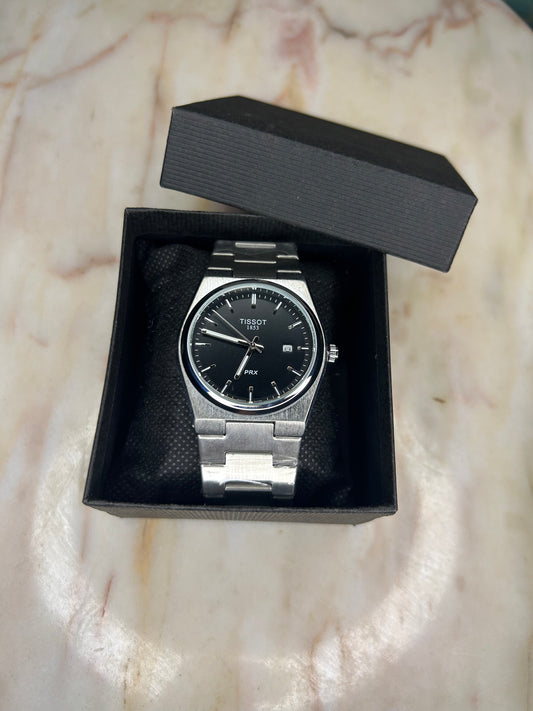 Tissot montre Homme noir