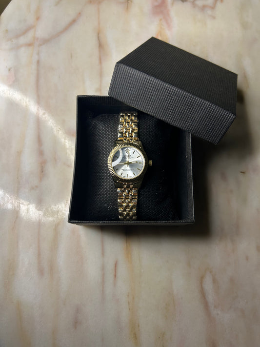 Rolex Montre Femme-Blanc