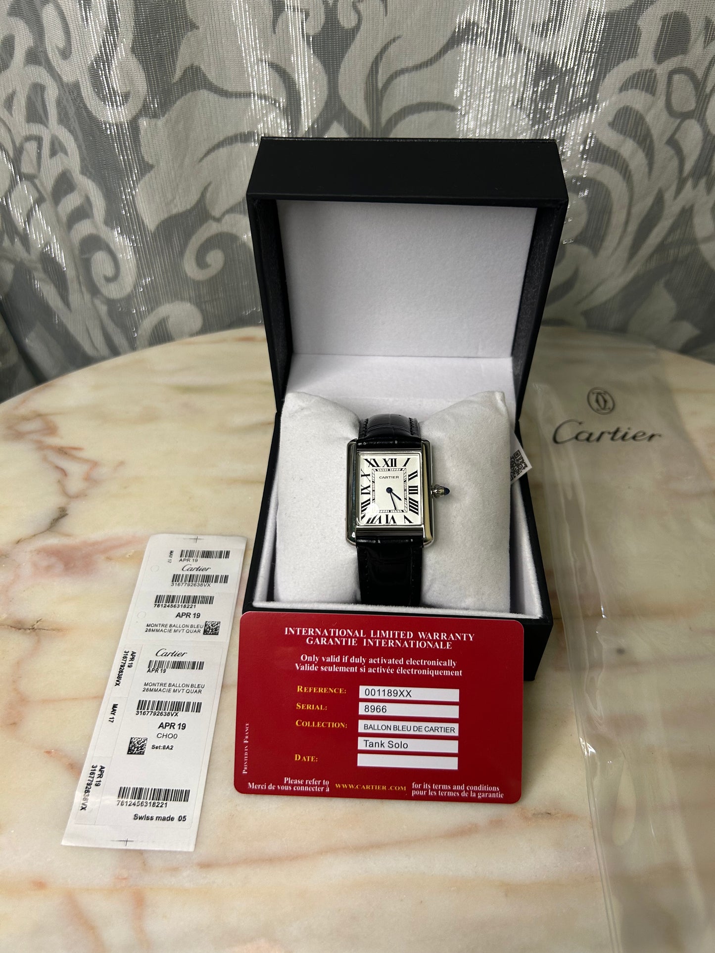 Cartier Unisex – 1.1 Master Qualité Cuir