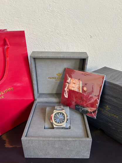 Patek Philippe Homme – Tableau Bleu Nuit Avec Coffre