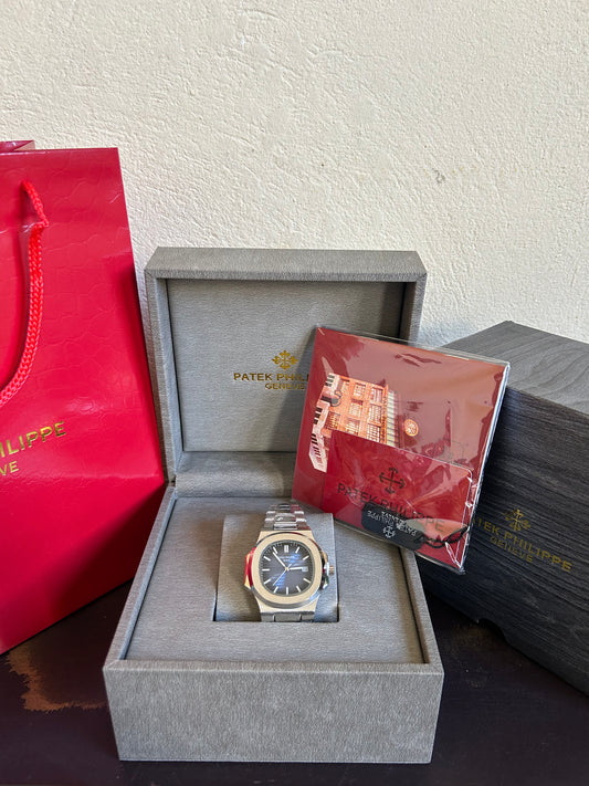 Patek Philippe Homme – Tableau Bleu Nuit Avec Coffre