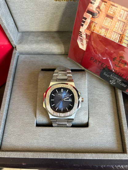 Patek Philippe Homme – Tableau Bleu Nuit Avec Coffre