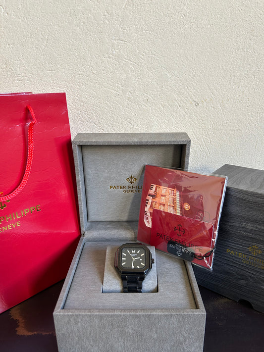 Patek Philippe Homme – Full Black Carré Avec Coffre