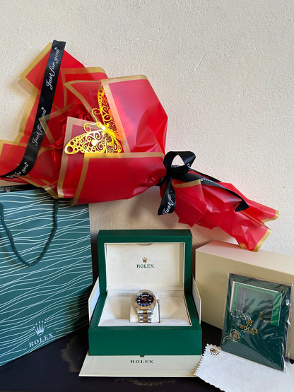 Rolex Datejust Homme – Tableau Blanc Diamant Avec Coffre+bouquet