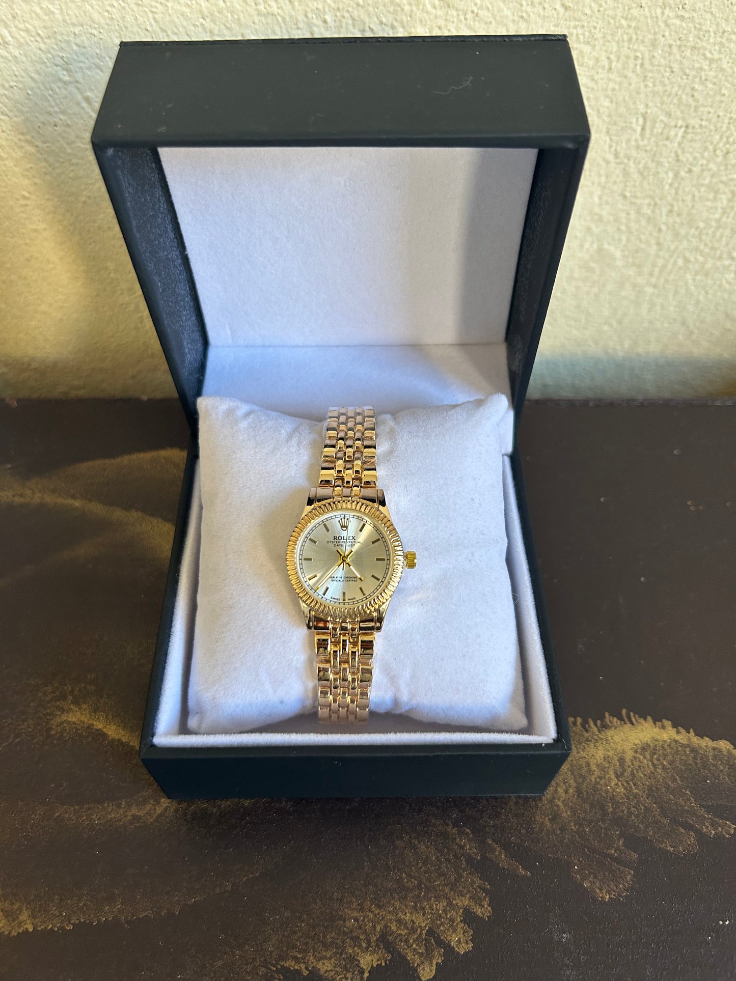 Rolex Montre Femme-Blanc