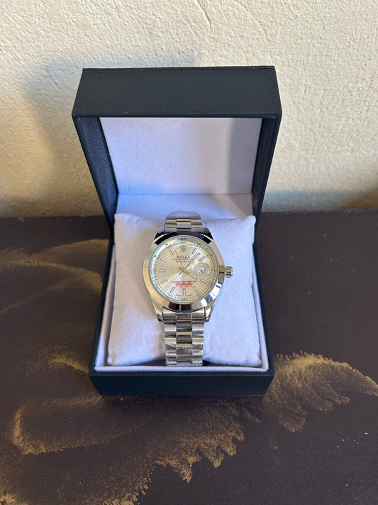 Rolex Homme Gris – Style Oyster Perpetual