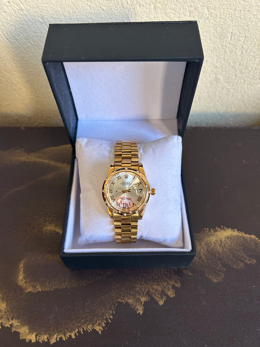 Rolex Femme Blanc avec Diamant